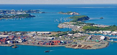 Construction d’un quai sur le port de Nouméa