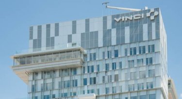 Le chantier de l’archipel, futur siège social de VINCI, touche à sa fin !