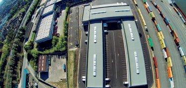 Espace logistique de Chronopost à Lille