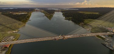 Clavage réussi pour le Pont de l’Atlantique au Panama