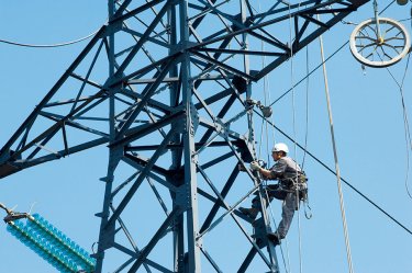 Construction de lignes haute tension
