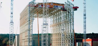 Hall du futur réacteur nucléaire ITER: un nouveau challenge réussi
