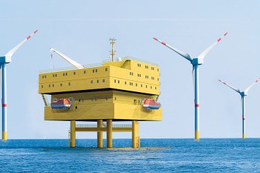 Isolation et équipement pour plate-forme offshore