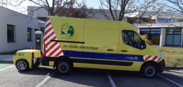 Expérimentation d’un fourgon électrique d’exploitation