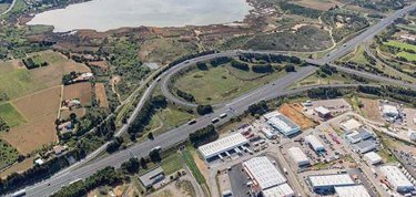 Bifurcation A9/A61 à Narbonne