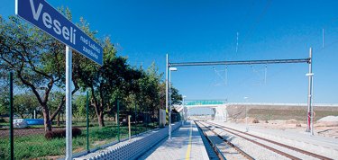 Modernisation sur un corridor ferroviaire paneuropéen