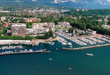 Citéos illumine Aix-les-Bains et Sassenage