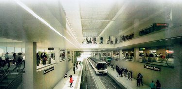 Tranchée couverte à Marseille