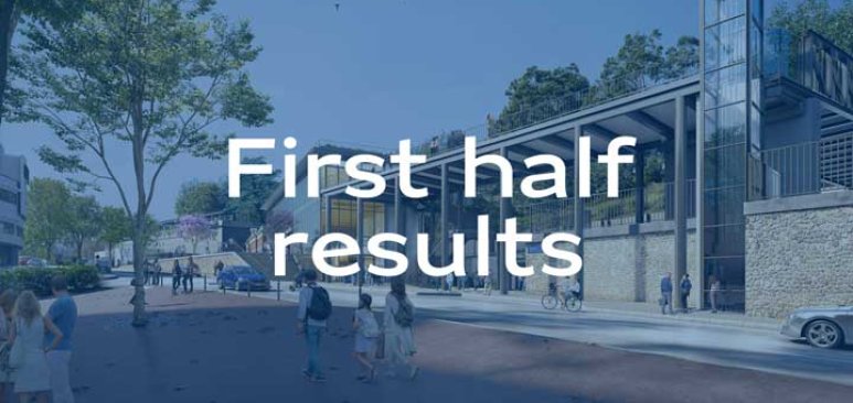 First half 2023 financial results