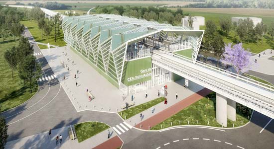 VINCI to build three overhead stations for the future line 18 of the Grand Paris Express