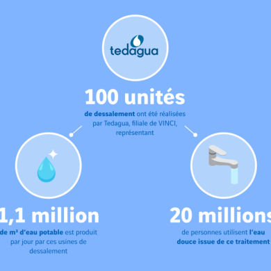 Schéma du dessalement chez Tedagua