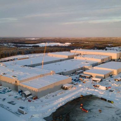 visuel usine Northvolt