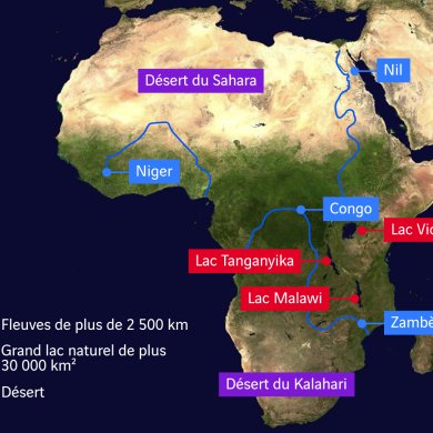 carte Afrique