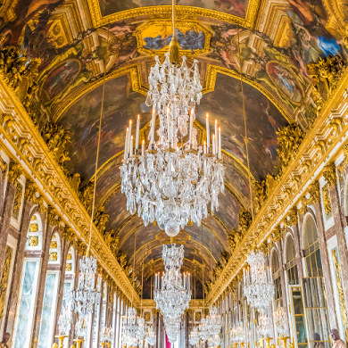 galerie des glaces château de Versailles