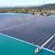 Un champ solaire flottant à Peyrolles