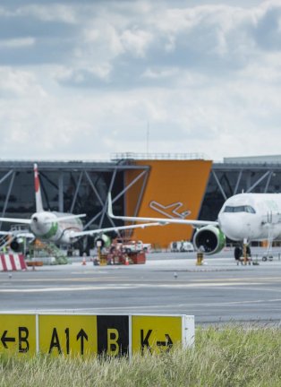 Le tarmac de l'aéroport de Monterrey, au Mexique