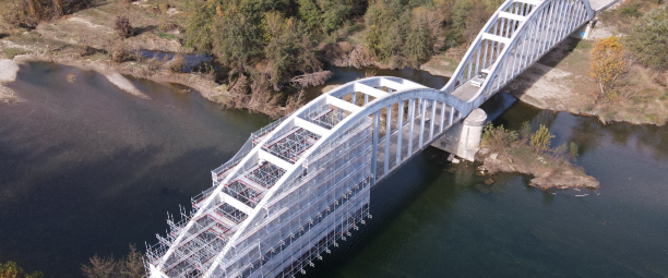 Le pont Bowstring de Lezan
