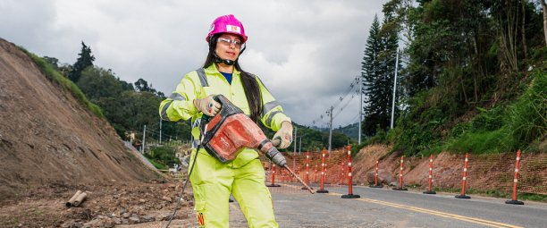 visuel femme du programme Semillero Rosa en Colombie