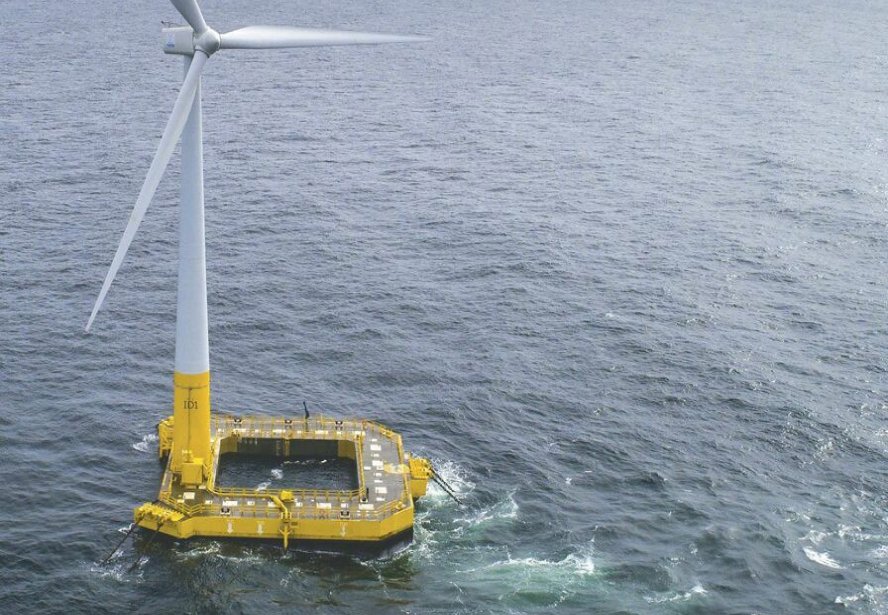 éolienne flottante