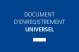 Document d'enregistrement universel