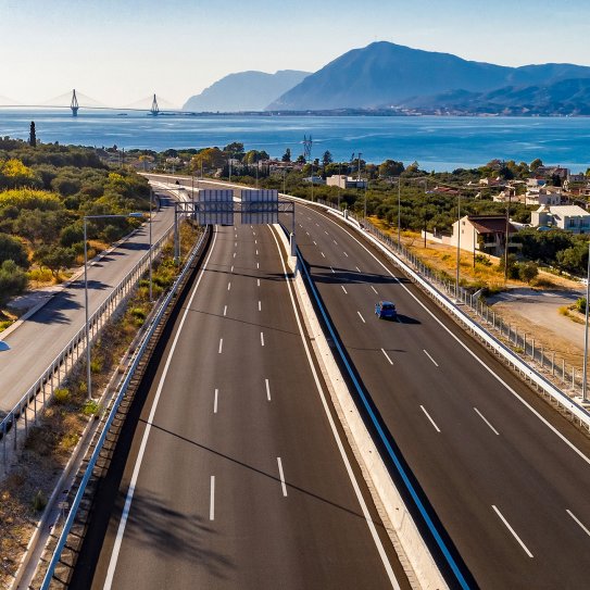 Le prolongement Patras Pyrgos en Grèce