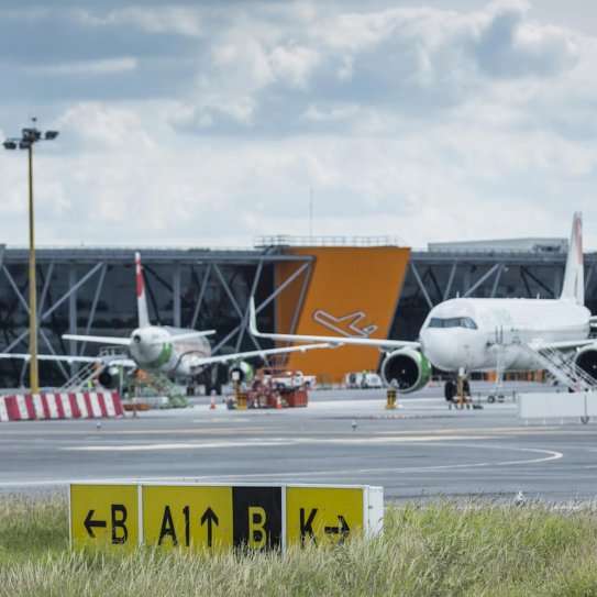 Le tarmac de l'aéroport de Monterrey, au Mexique