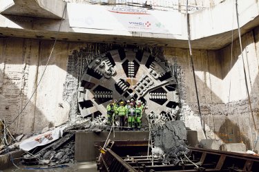 Percement du second tunnel du Liefkenshoek
