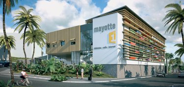 Construction du siège de la chaîne d’information Mayotte 1ère