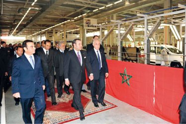 Usine Renault à Tanger phase 1