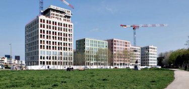 Fin des travaux de gros œuvre de NoLiStra à Strasbourg