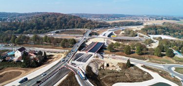 Fin des travaux de la première phase de l’A36 à Sevenans