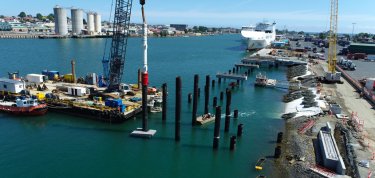 Livraison de l’extension du port de Devonport en Australie