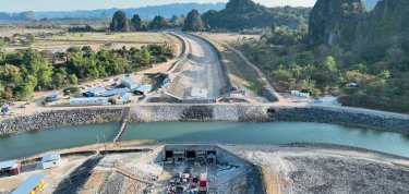 Réhabilitation d’un siphon de barrage au Laos