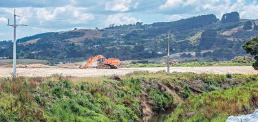 Construction d’un pont pour une zone d’activité