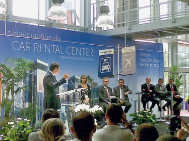 Inauguration du centre d’activités des loueurs de voitures