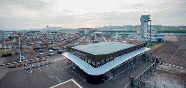Inauguration du nouveau terminal d'affaires de Clermont-Ferrand