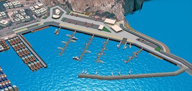 Port d’Al Hoceïma au Maroc