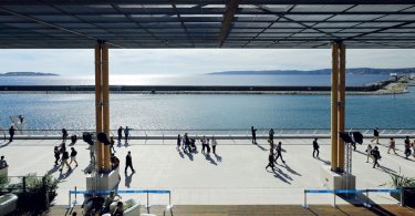 Ouverture des Terrasses du port