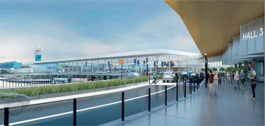 Bâtiment de jonction de l’aéroport d’Orly