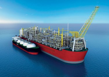 Skids pour une plate-forme de gaz hors-norme