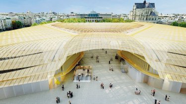 VINCI sur la cime des Halles