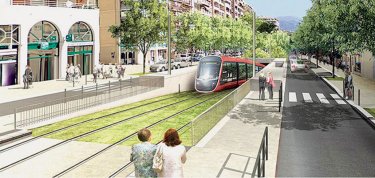 Équipements techniques pour l’extension du tram de Nice