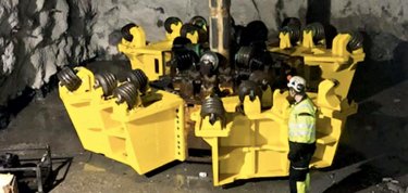 Utilisation du raise boring à Romanche-Gavet