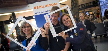 Journée Smiling 2017 : connecter les passagers du réseau VINCI Airports