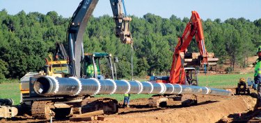 Remplacement de pipeline dans le Sud