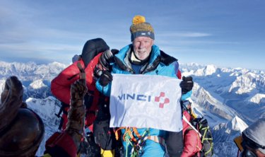VINCI au sommet de l’Everest
