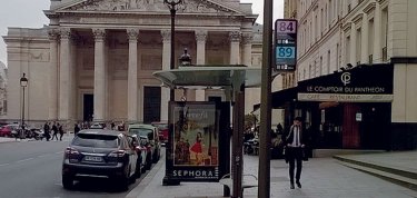 Renouvellement des abribus de Paris