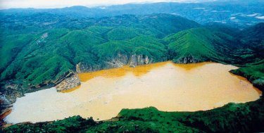 Renforcement d’un barrage naturel