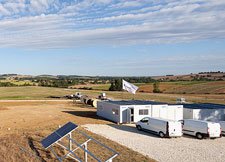 Centrale photovoltaïque à Miradoux