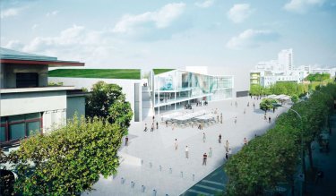 Deux bâtiments pour la Cité des loisirs